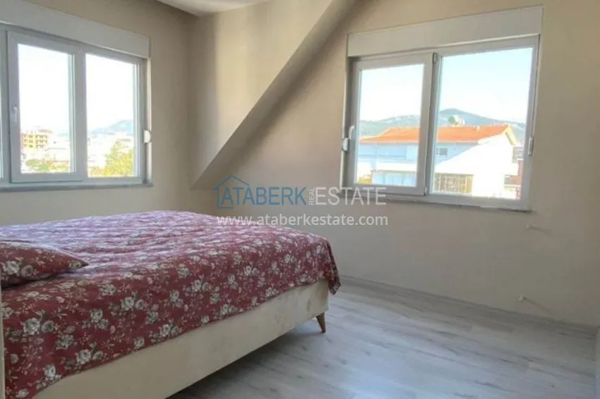 Purchase Spacious 3-bedroom duplex penthouse with furniture in Gazipasa 14 