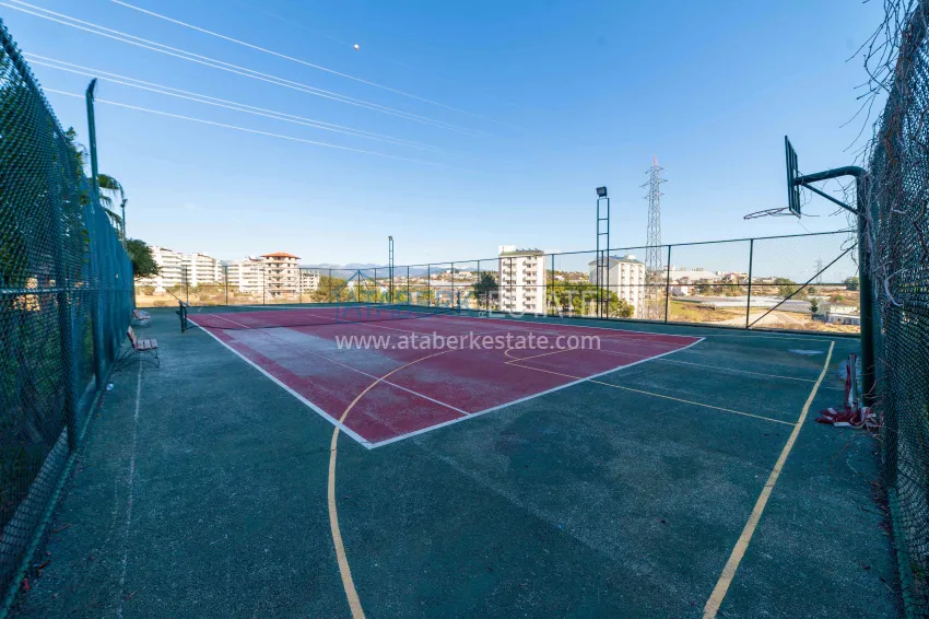 Turnkey three-room apartment with sea view in Avsallar, Alanya 17 