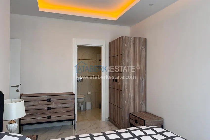 Purchase Three-room apartments for rent in the resort area of Avsallar, Alanya 14 