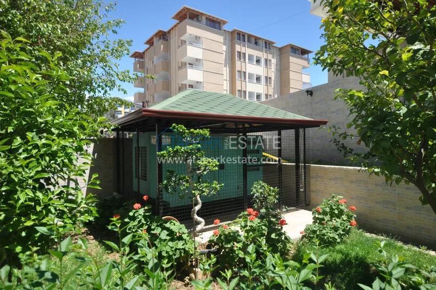 \ Apartment 2 + 1 furnished in a residential complex on the first coastline, Tosmur area - Alanya 16 