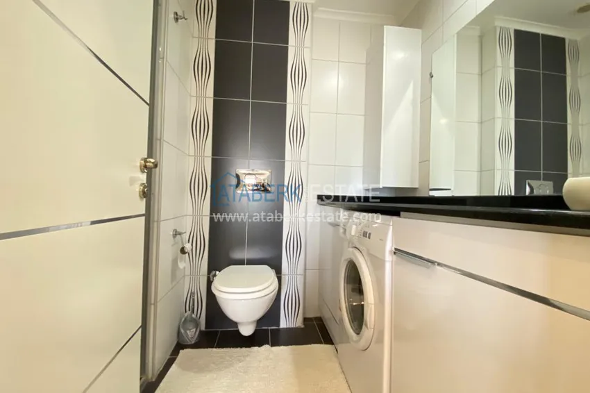 Purchase \ Apartment 2 + 1 furnished in a residential complex on the first coastline, Tosmur area - Alanya 13 