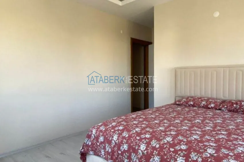 Purchase Spacious 3-bedroom duplex penthouse with furniture in Gazipasa 15 
