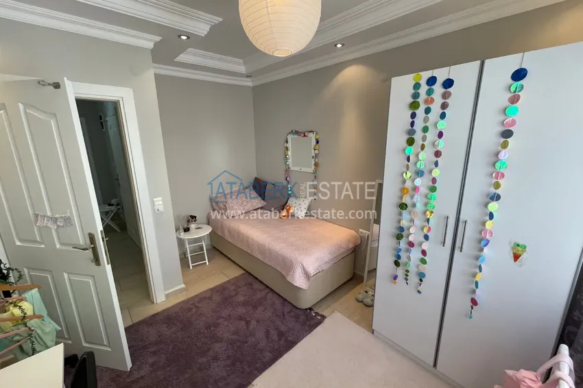 Purchase Duplex apartment in Alanya - Oba with furniture and mountain views, the area is open for residence permit 14 