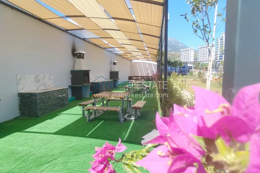 Apartment 1 + 1 furnished with sea views in a new complex, Mahmutlar area - Alanya 14 