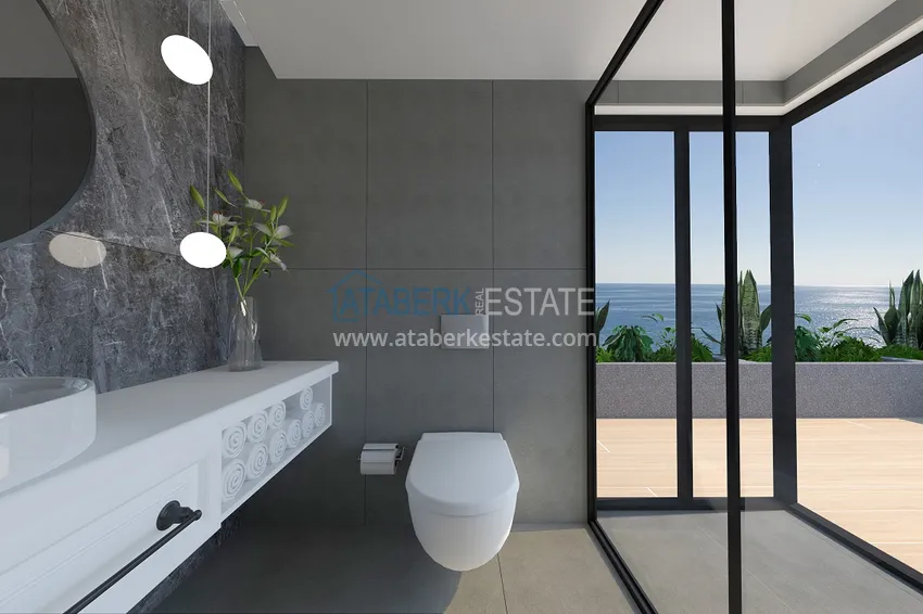 Purchase Premium residential complex on the beachfront in Mahmutlar, Alanya 32 