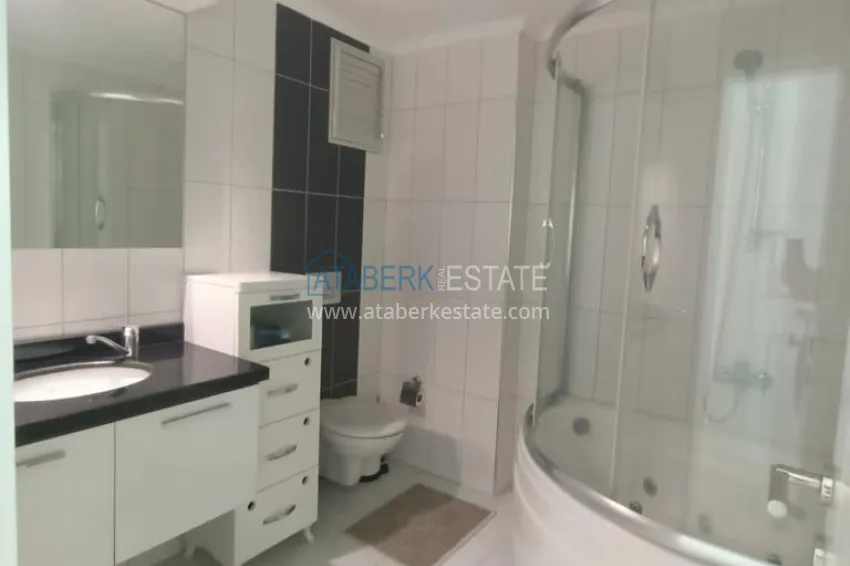 Purchase Turnkey three-room apartment with sea view in Avsallar, Alanya 14 