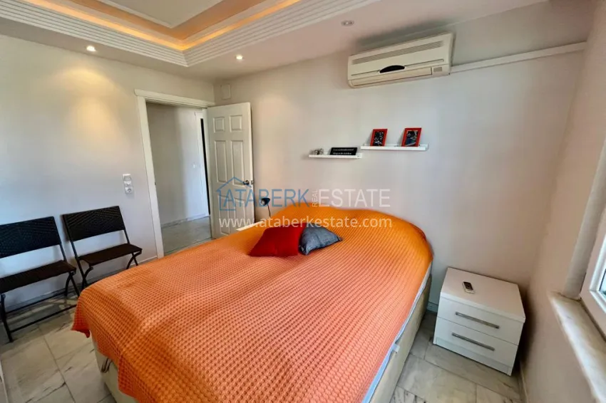 Purchase  Apartment 3 + 1 with furniture and a glazed balcony, Tosmur area - Alanya 14 