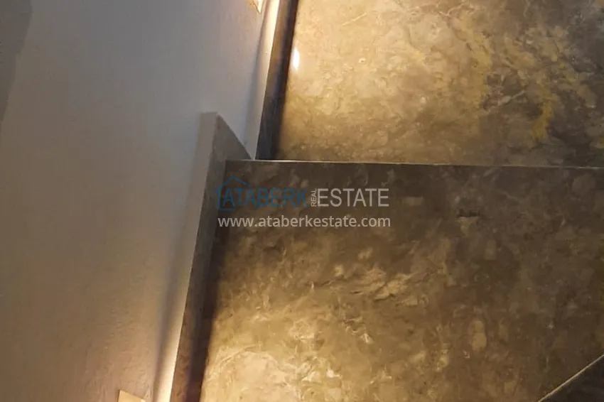 Purchase  2+1 two-story villa with garden and sea view - Yeşilyoz district, Alanya  12 