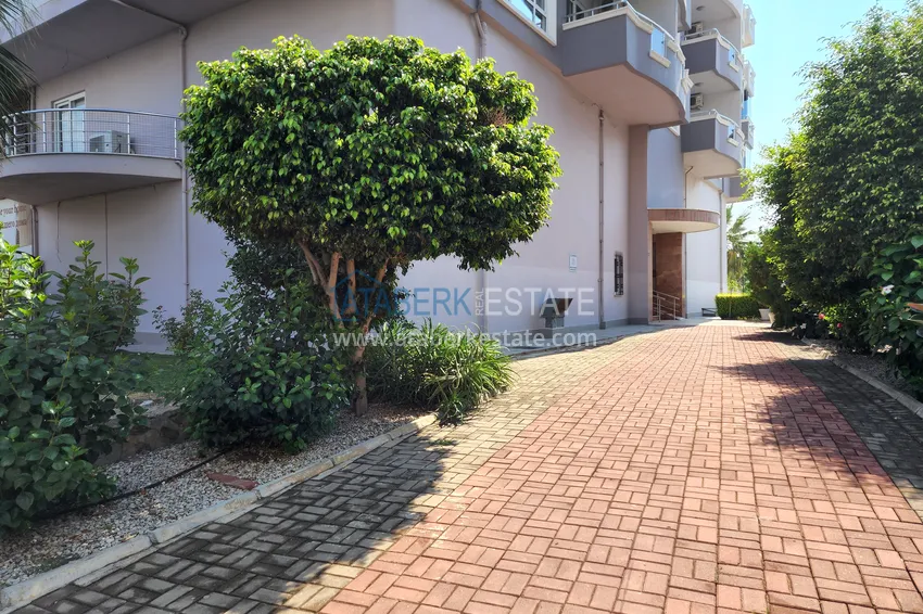 Apartment 2+1 with furniture and sea views in a complex with infrastructure, Oba district - Alanya 14 