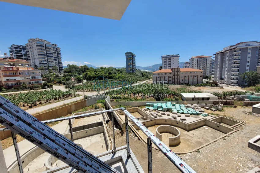 Purchase Finished two-bedroom apartment in a complex under completion in Mahmutlar 14