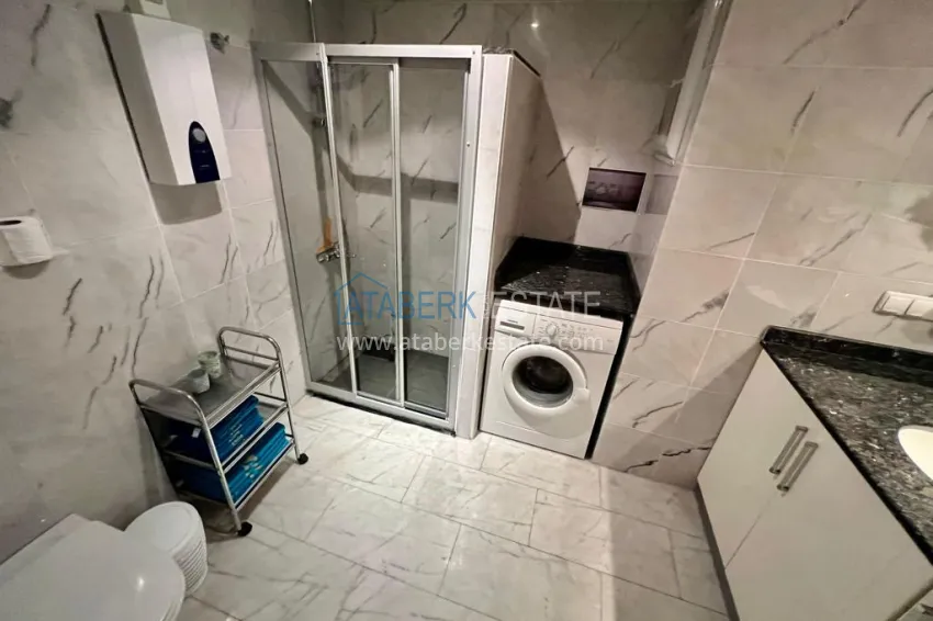 Purchase  Apartment 3 + 1 with furniture and a glazed balcony, Tosmur area - Alanya 15 