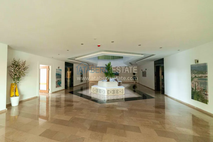 Turnkey three-room apartment with sea view in Avsallar, Alanya 18 