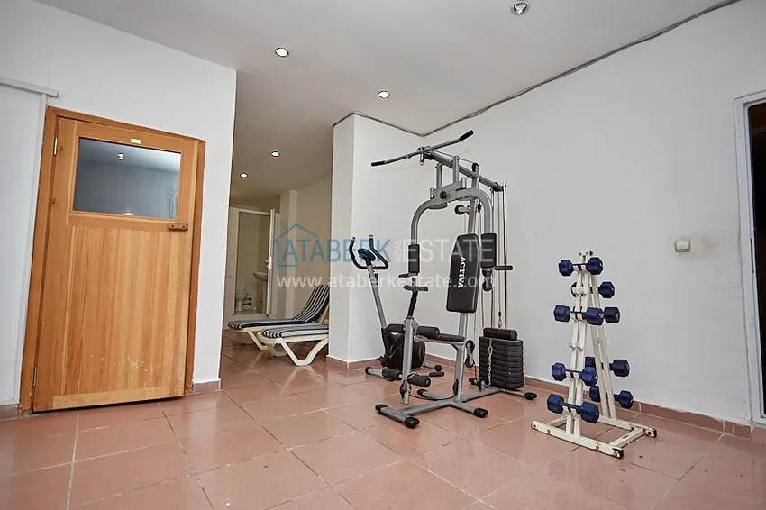 Apartment 2+1 with furniture and sea views in a complex with infrastructure, Oba district - Alanya 15 