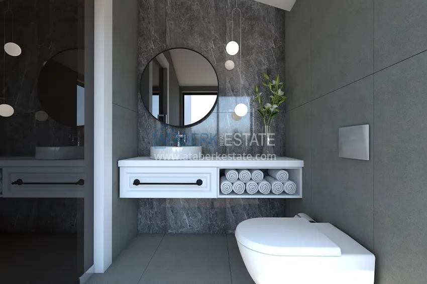 Purchase Premium residential complex on the beachfront in Mahmutlar, Alanya 34 