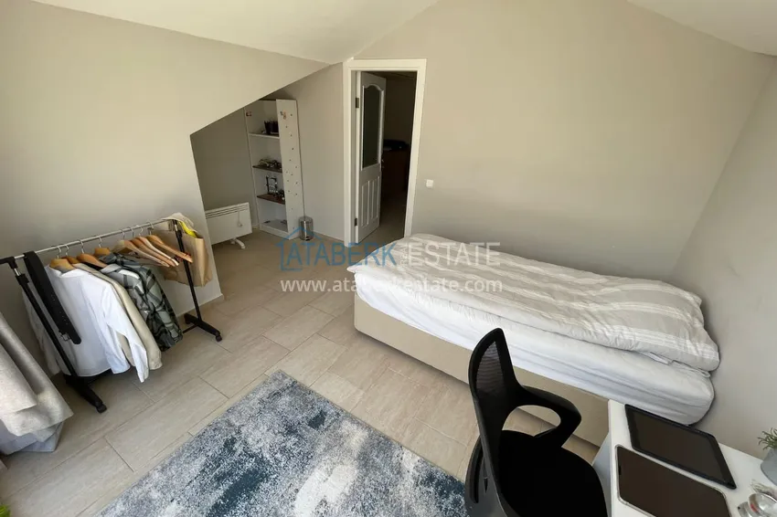 Purchase Duplex apartment in Alanya - Oba with furniture and mountain views, the area is open for residence permit 17 