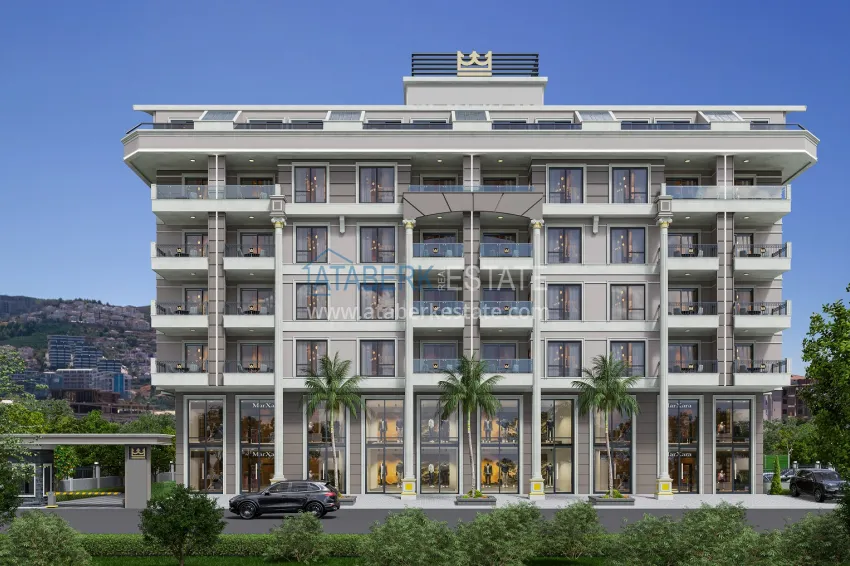 Property from a developer in Alanya - a new residential complex in Kargicak  19 