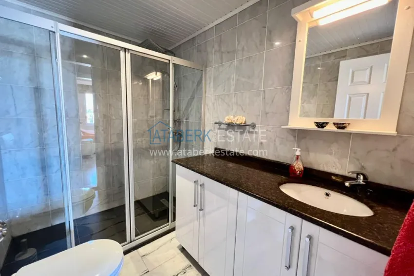 Purchase  Apartment 3 + 1 with furniture and a glazed balcony, Tosmur area - Alanya 17 