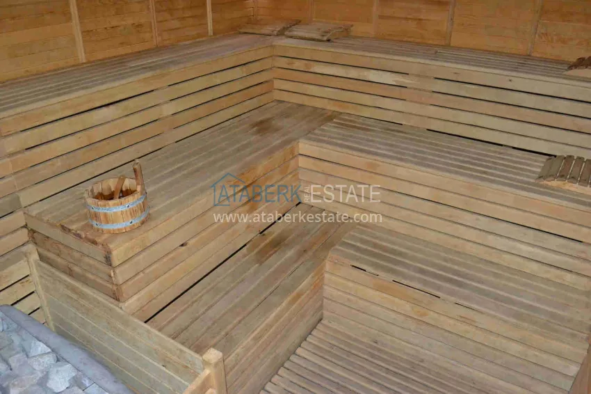 Apartment 3 + 1 with furniture and a glazed balcony, Tosmur area - Alanya 27 