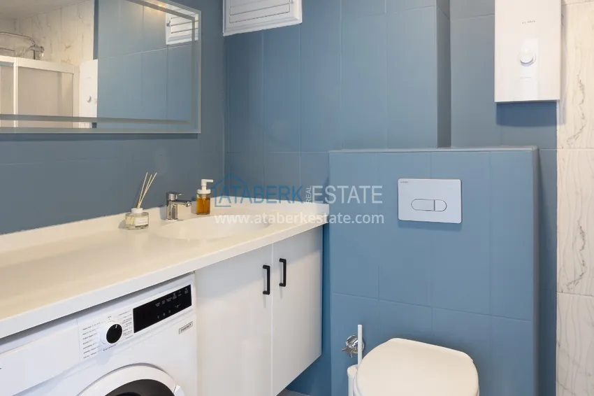 Purchase  Apartment 1+1 furnished with designer interior in a new building, Avsallar area - Alanya. Suitable for short term rental 18 