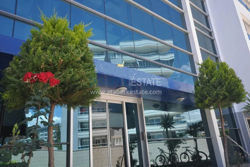 \ Apartment 2 + 1 furnished in a residential complex on the first coastline, Tosmur area - Alanya 22 