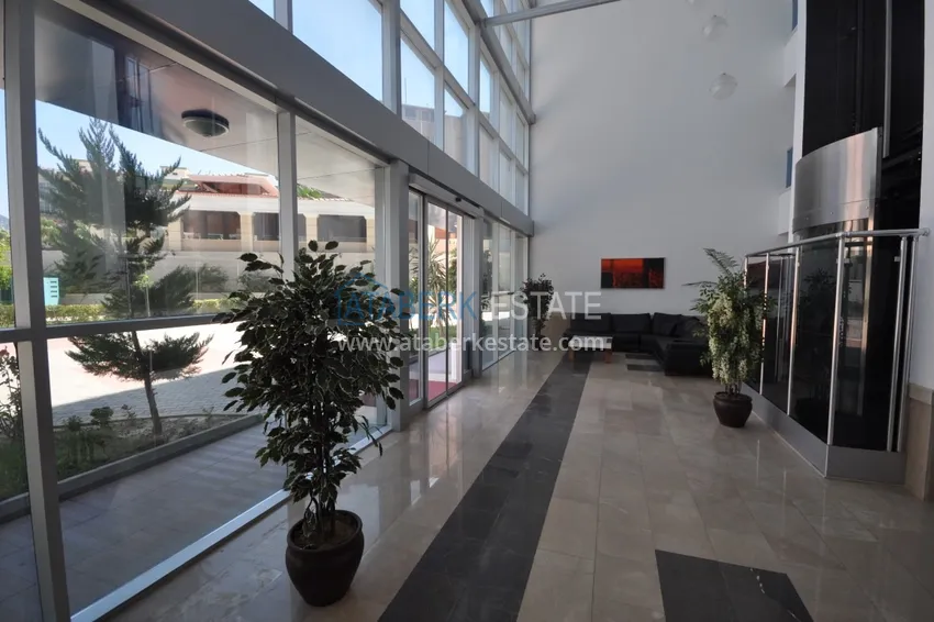 \ Apartment 2 + 1 furnished in a residential complex on the first coastline, Tosmur area - Alanya 23 