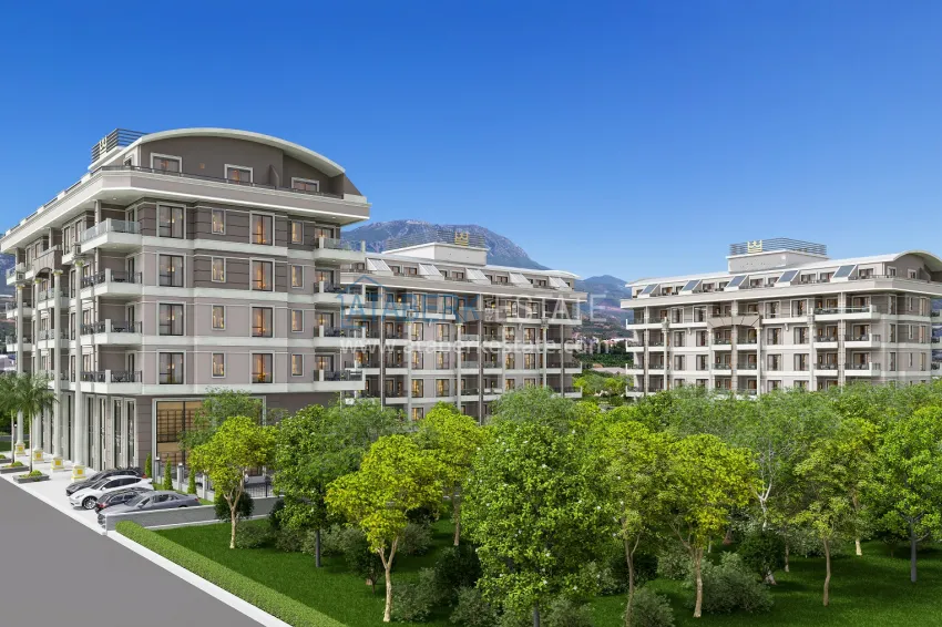 Property from a developer in Alanya - a new residential complex in Kargicak  22 