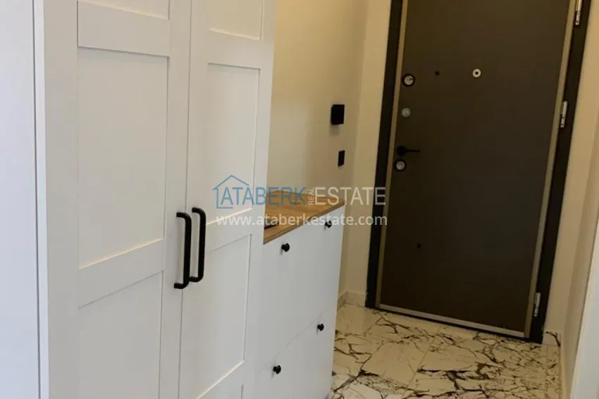 Purchase  1+1 apartment with furniture and mountain views in a modern boutique complex, Oba district — Alanya 1 