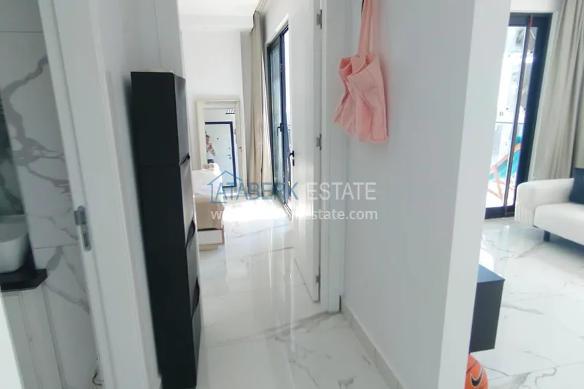 Purchase  Apartment 1 + 1 furnished with sea views in a new complex, Mahmutlar area - Alanya 1 