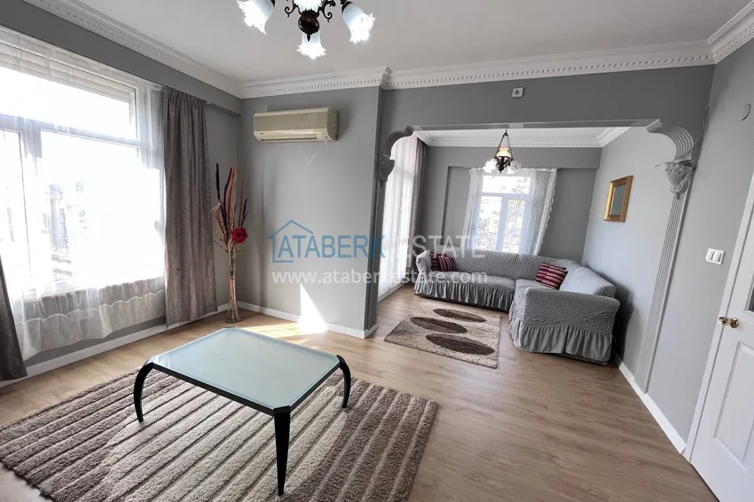 Purchase  Four-storey townhouse 3+2 with furniture and sea view — Alanya, Kestel 2 
