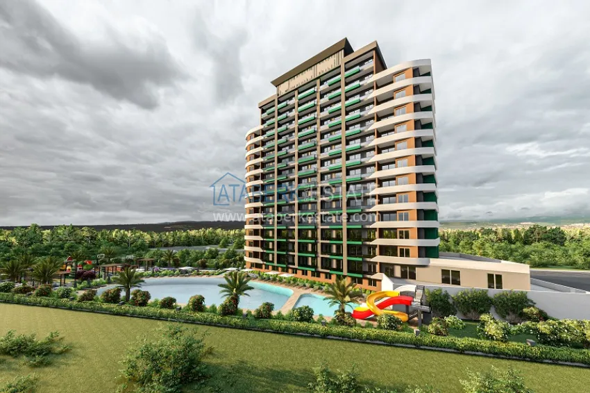 Start of sales! Apartments from a reliable developer at the excavation stage in the Teje-Mersin area 1 