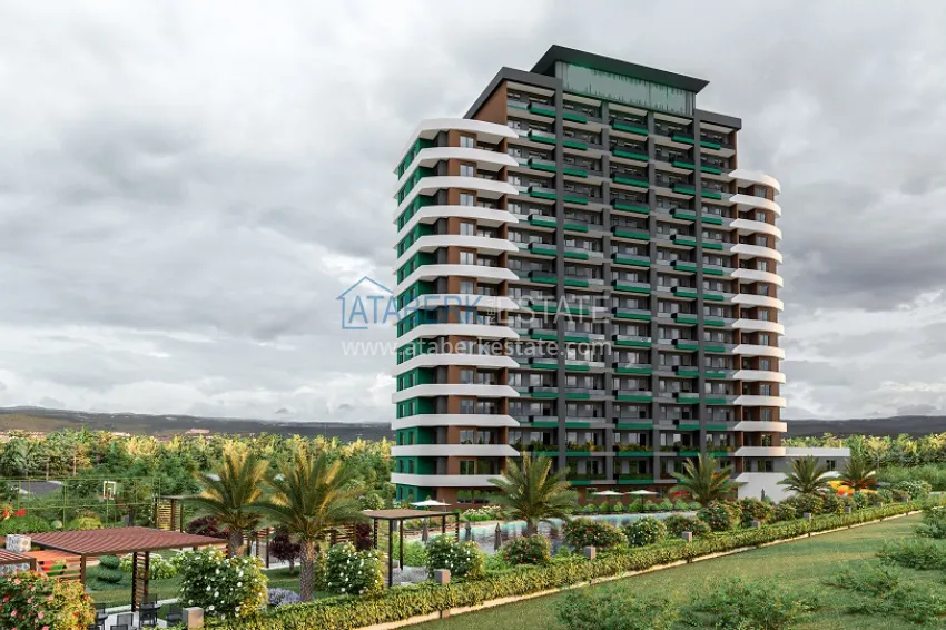 Start of sales! Apartments from a reliable developer at the excavation stage in the Teje-Mersin area 5 