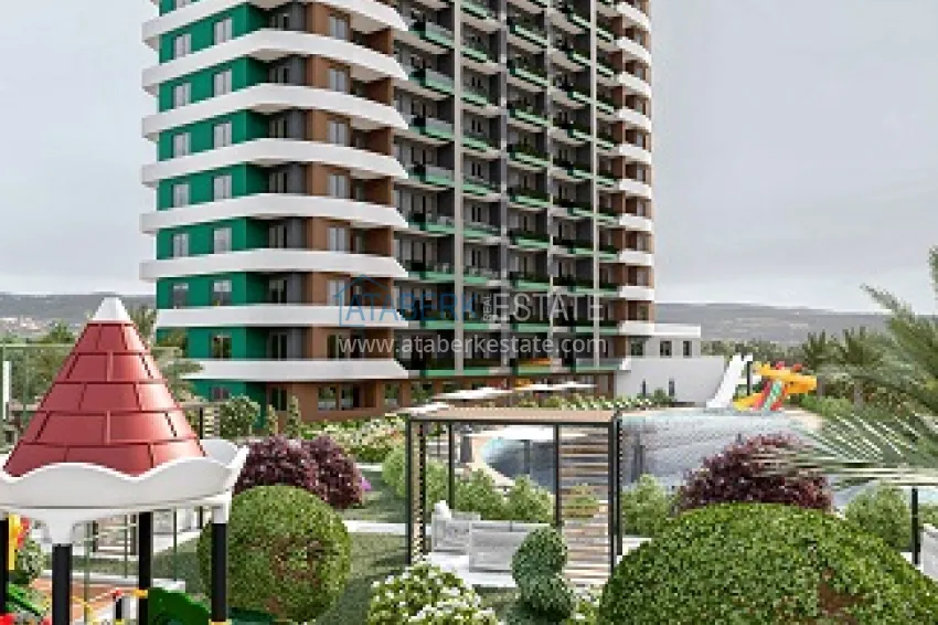 Start of sales! Apartments from a reliable developer at the excavation stage in the Teje-Mersin area 7 