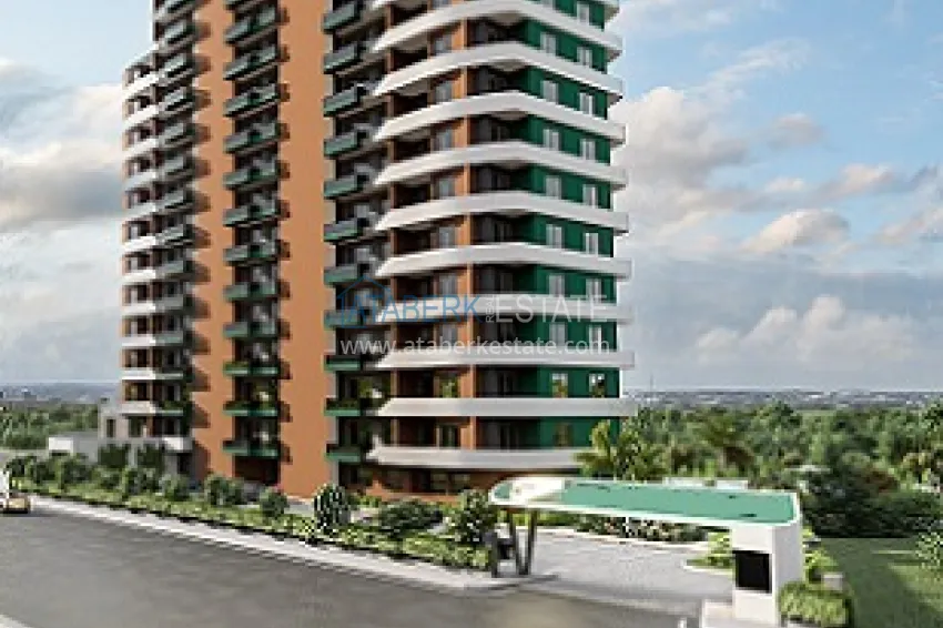 Start of sales! Apartments from a reliable developer at the excavation stage in the Teje-Mersin area 8 