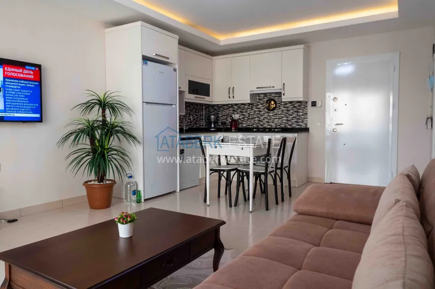 Purchase One bedroom furnished apartment 100 meters from the sea - Mahmutlar district, Alanya 1 