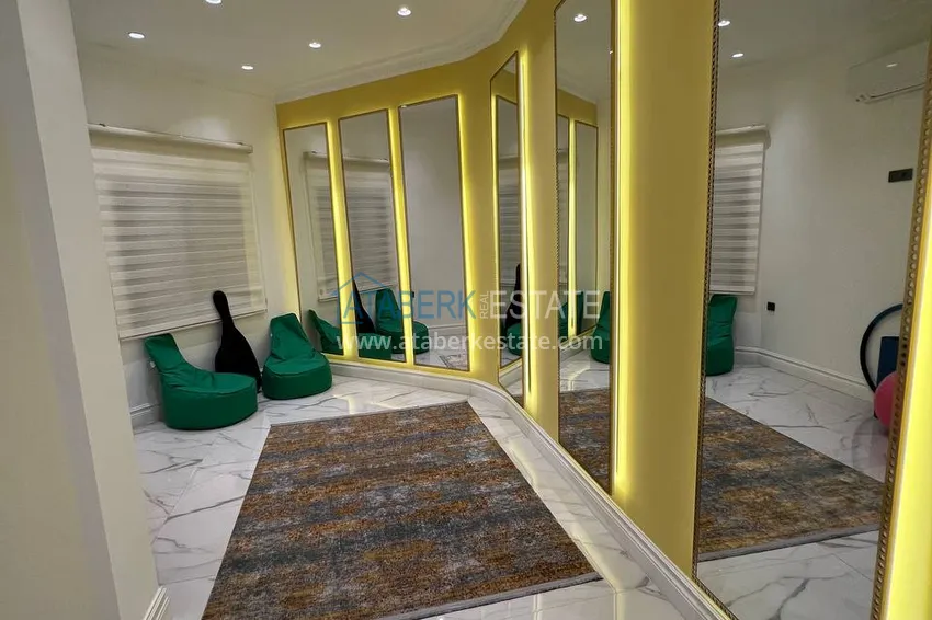 Purchase  View two-storey villa with luxurious furniture and sea view, Mahmutlar district - Alanya 22 