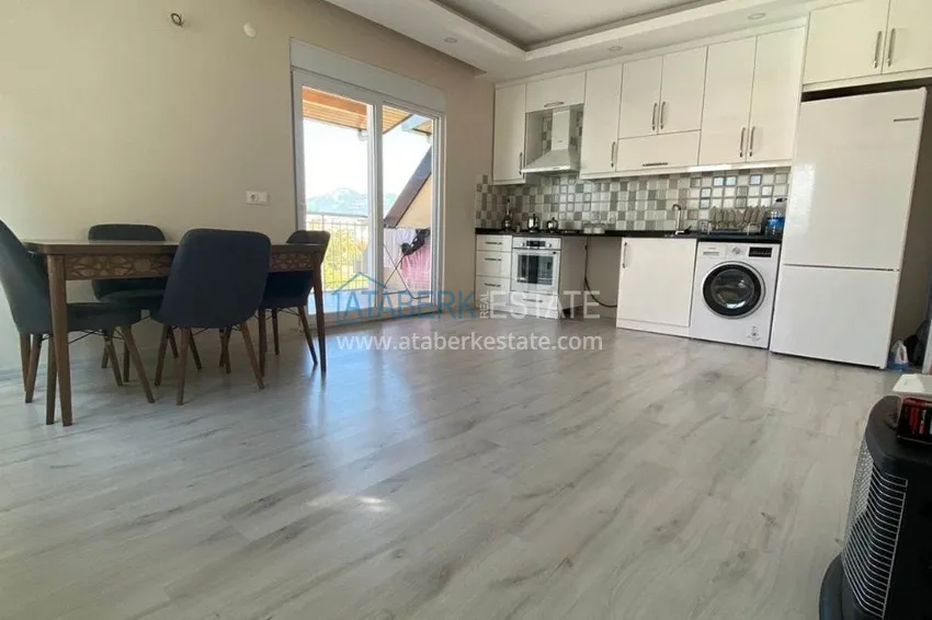 Purchase Spacious 3-bedroom duplex penthouse with furniture in Gazipasa 22 