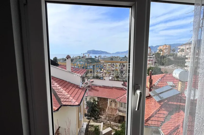 Purchase  Four-storey townhouse 3+2 with furniture and sea view — Alanya, Kestel 21 