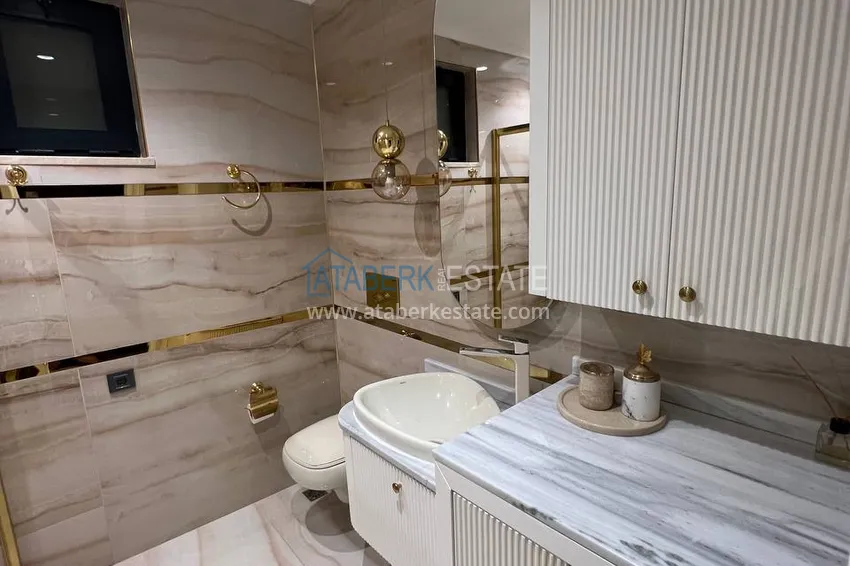 Purchase  View two-storey villa with luxurious furniture and sea view, Mahmutlar district - Alanya 24 