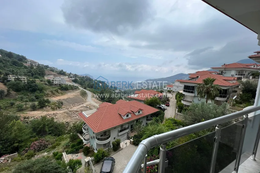 Purchase Furnished duplex with a view directly from the owner — Bektash mountain district, Alanya 24 
