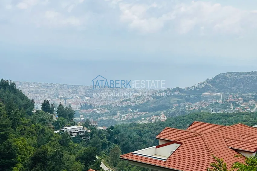Purchase Furnished duplex with a view directly from the owner — Bektash mountain district, Alanya 25 