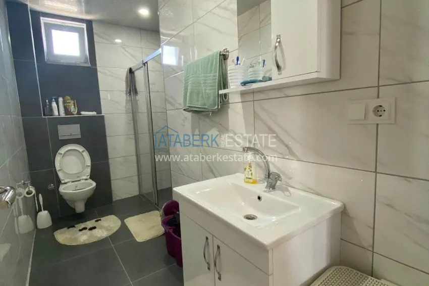 Purchase Spacious 3-bedroom duplex penthouse with furniture in Gazipasa 27 