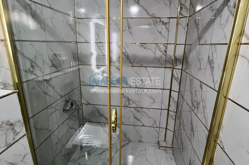 Purchase  Four-storey townhouse 3+2 with furniture and sea view — Alanya, Kestel 26 