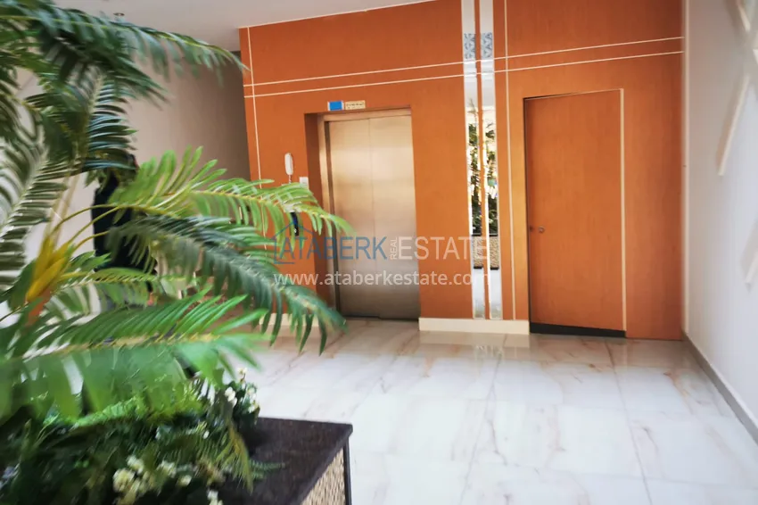 Furnished one bedroom apartment for rent in Avsallar, Alanya 28 