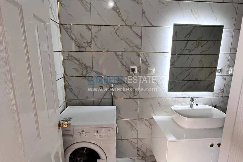 Purchase  Four-storey townhouse 3+2 with furniture and sea view — Alanya, Kestel 29 