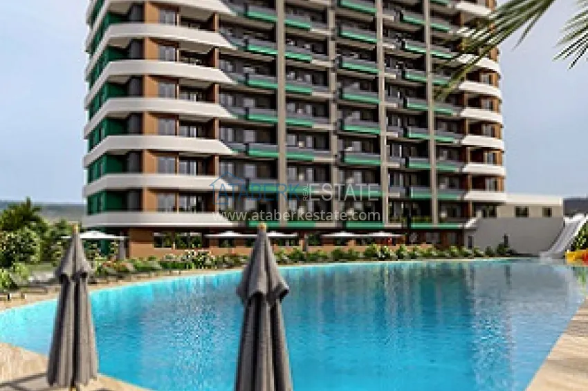 Start of sales! Apartments from a reliable developer at the excavation stage in the Teje-Mersin area 11 