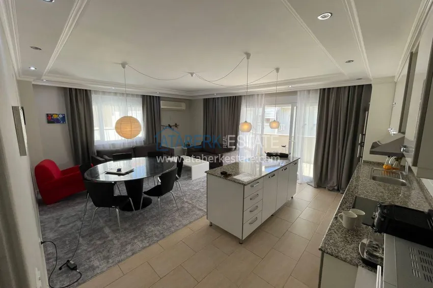 Purchase Duplex apartment in Alanya - Oba with furniture and mountain views, the area is open for residence permit 3 