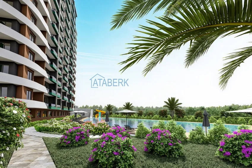Start of sales! Apartments from a reliable developer at the excavation stage in the Teje-Mersin area 13 