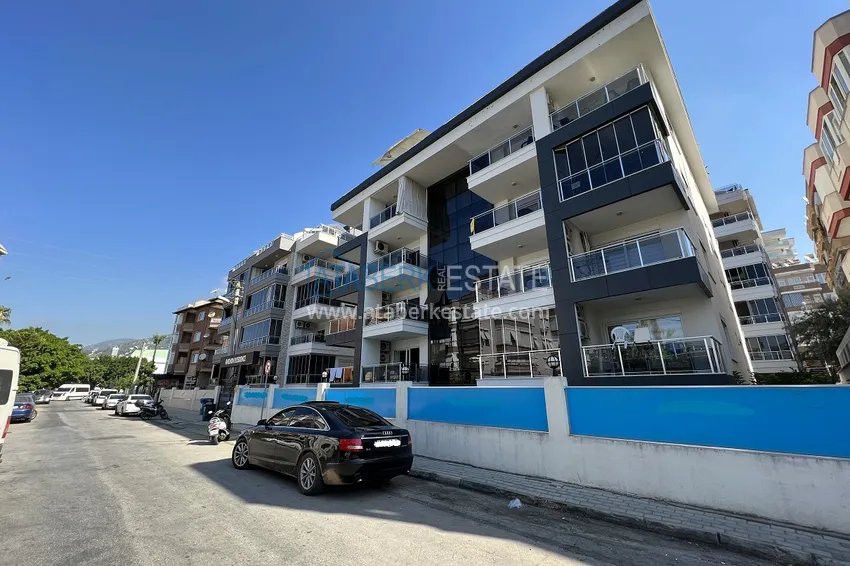 Furnished one-bedroom apartment 300 meters from the sea - Alanya center, Cleopatra beach area  2 