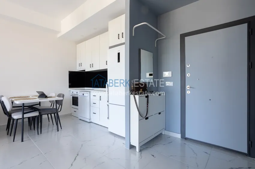 Purchase  Apartment 1+1 furnished with designer interior in a new building, Avsallar area - Alanya. Suitable for short term rental 2 