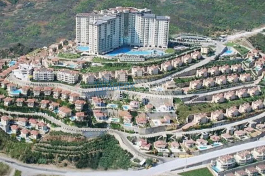 View two-storey villa with luxurious furniture and sea view, Mahmutlar district - Alanya 3 